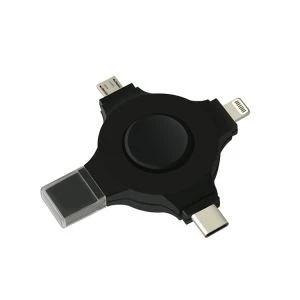 Penyesuai Bentuk Spinner dengan Penyambung Kilat Micro TypeC
