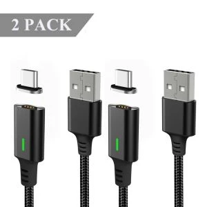 Kabel Telefon USB Magnetik 3 Dalam1 Berkualiti Tinggi