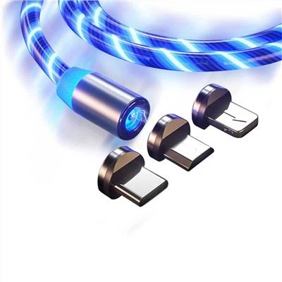 Kabel USB Cahaya Led Mikro