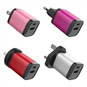 Pengecas Dinding Dwi USB 2A Output