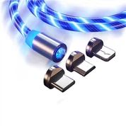 Kabel USB Led Mikro untuk Aksesori Telefon